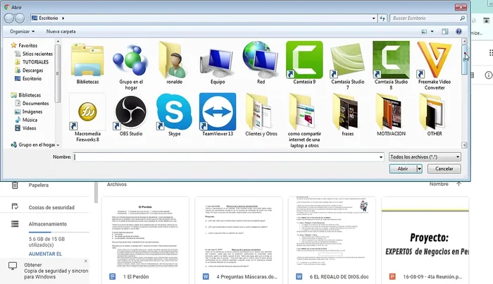 Espera a que el archivo termine de subir. (El tiempo de subida depende del tamaño del archivo).