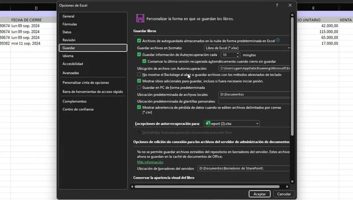 Hacer clic en 'Aceptar'.
