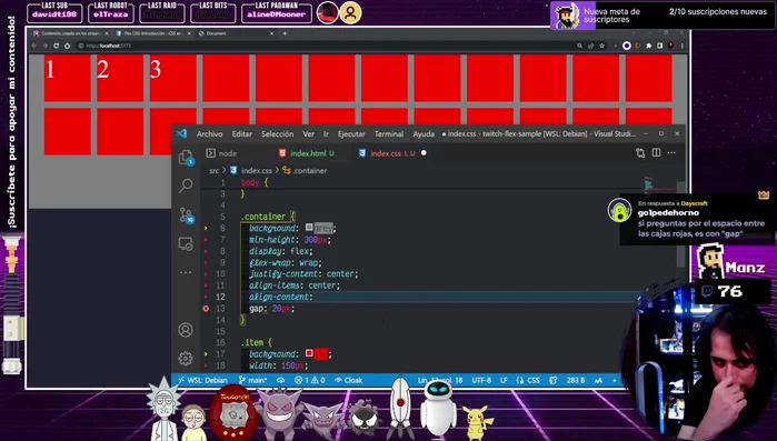 Utilizar `align-content` para alinear las líneas de elementos en un contenedor de múltiples líneas.