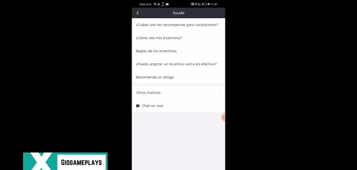 Se abrirá una ventana de chat en vivo.