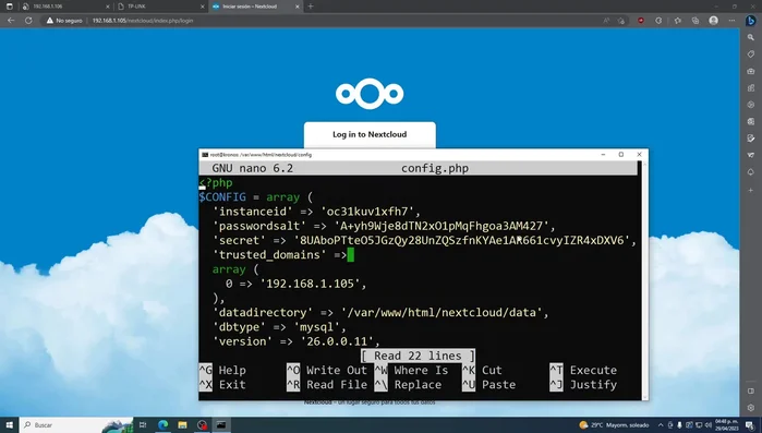 Agregar un rango amplio de direcciones IP dentro del array `trusted_domains`. No solo la IP actual, sino un rango que cubra las posibles IPs que tu router asigna dinámicamente. Por ejemplo: `'192.168.1.100', '192.168.1.101', '192.168.1.102', ... '192.168.1.110'`