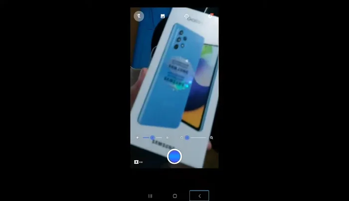 Enfocar el texto claramente.