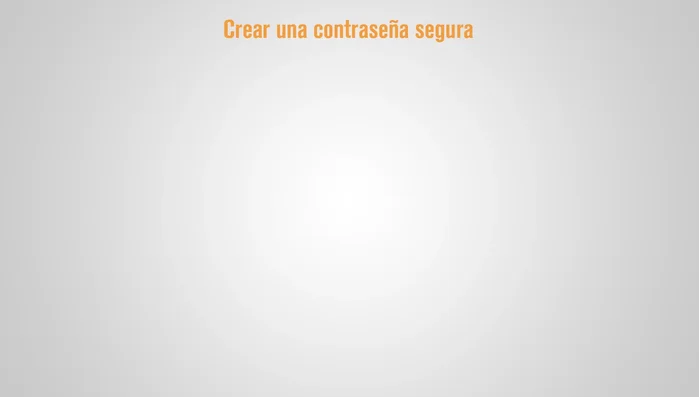 Simplificar la contraseña usando la primera letra de cada palabra de la frase.