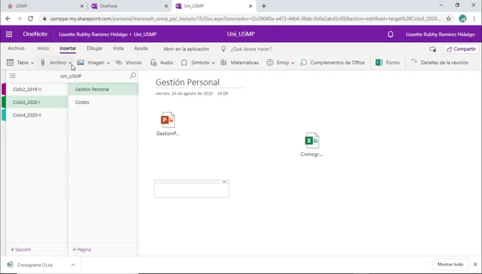 Seleccionar el botón 'Archivo'.