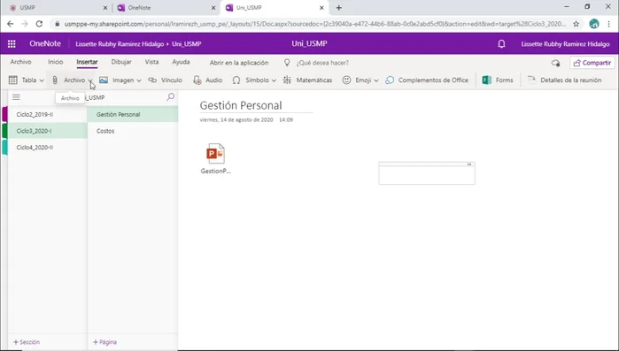 Seleccionar el botón 'Archivo'.