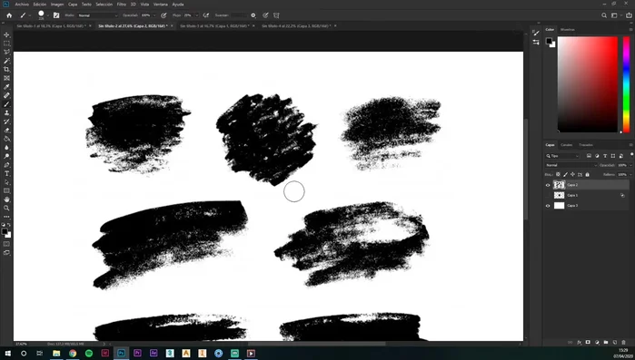 Utilizar la herramienta Tampón de Clonar para eliminar cualquier detalle llamativo que rompa la uniformidad.
