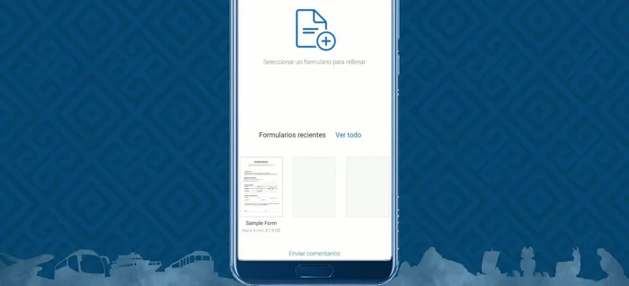 Selecciona el formulario que necesitas rellenar.