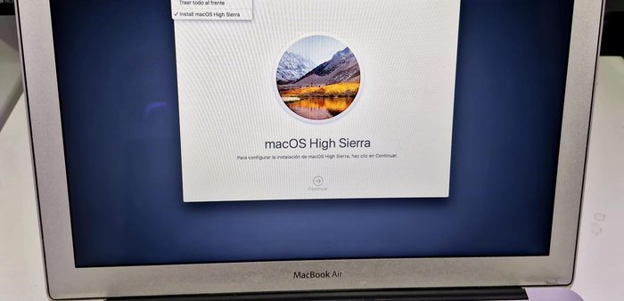 Ir a 'Ventana' -> 'Registro del instalador'.