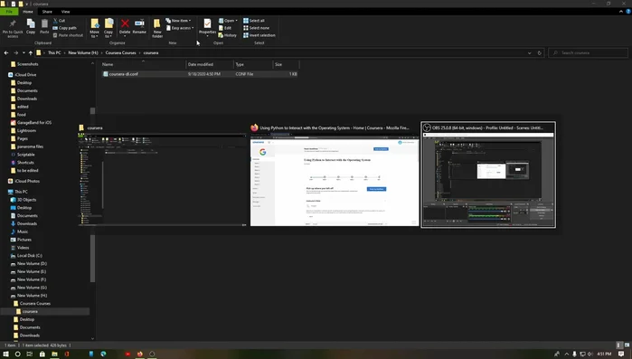 Escribe en la consola: `coursera-dl <URL_del_curso>` y presiona Enter.