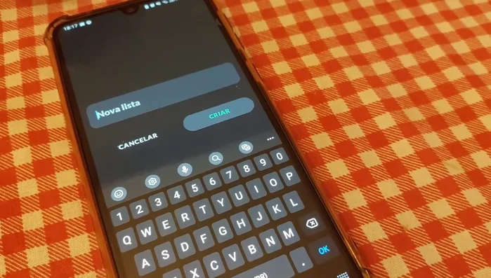 Nombrar la lista (ej: 'Mercado').