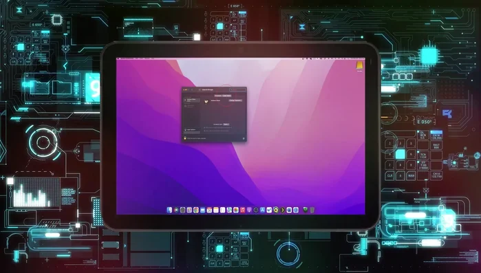 Si el icono no está en el Dock, accede a él desde la manzana en la barra de menú superior izquierda y selecciónalo.