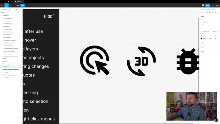 Habilita "Snap to Geometry" para un control geométrico exacto al trabajar con nodos de vectores.