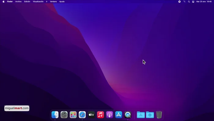 Seleccionar el disco SSD externo y borrarlo, formateándolo en APFS (Sistema de archivos de Apple) con el esquema de partición GUID.
