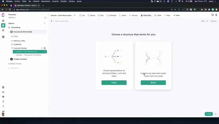 Visualización Línea de Tiempo: Para ver la distribución de tareas en el tiempo, ideal para planificación.
