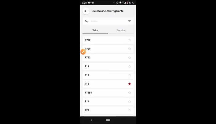 Seleccionar entre presiones relativas o absolutas.