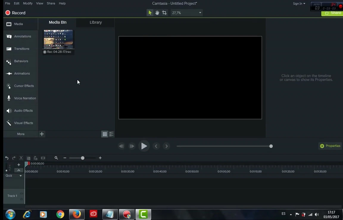 Solución Definitiva a la Pantalla Negra en Camtasia 9