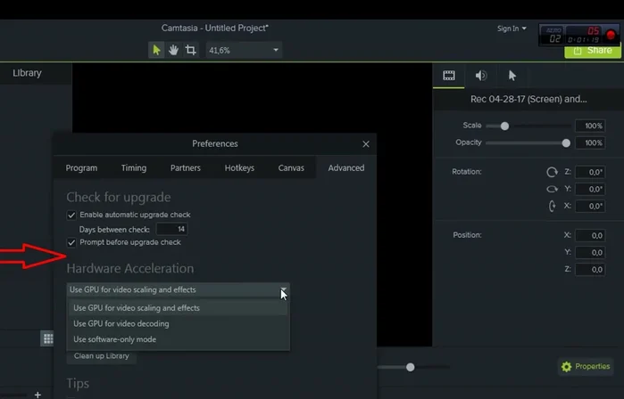 Hacer clic en 'OK' para guardar los cambios.