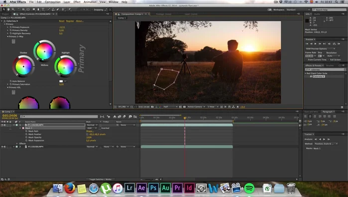 Afinar la máscara manualmente, punto por punto, si es necesario, para un resultado más preciso.
