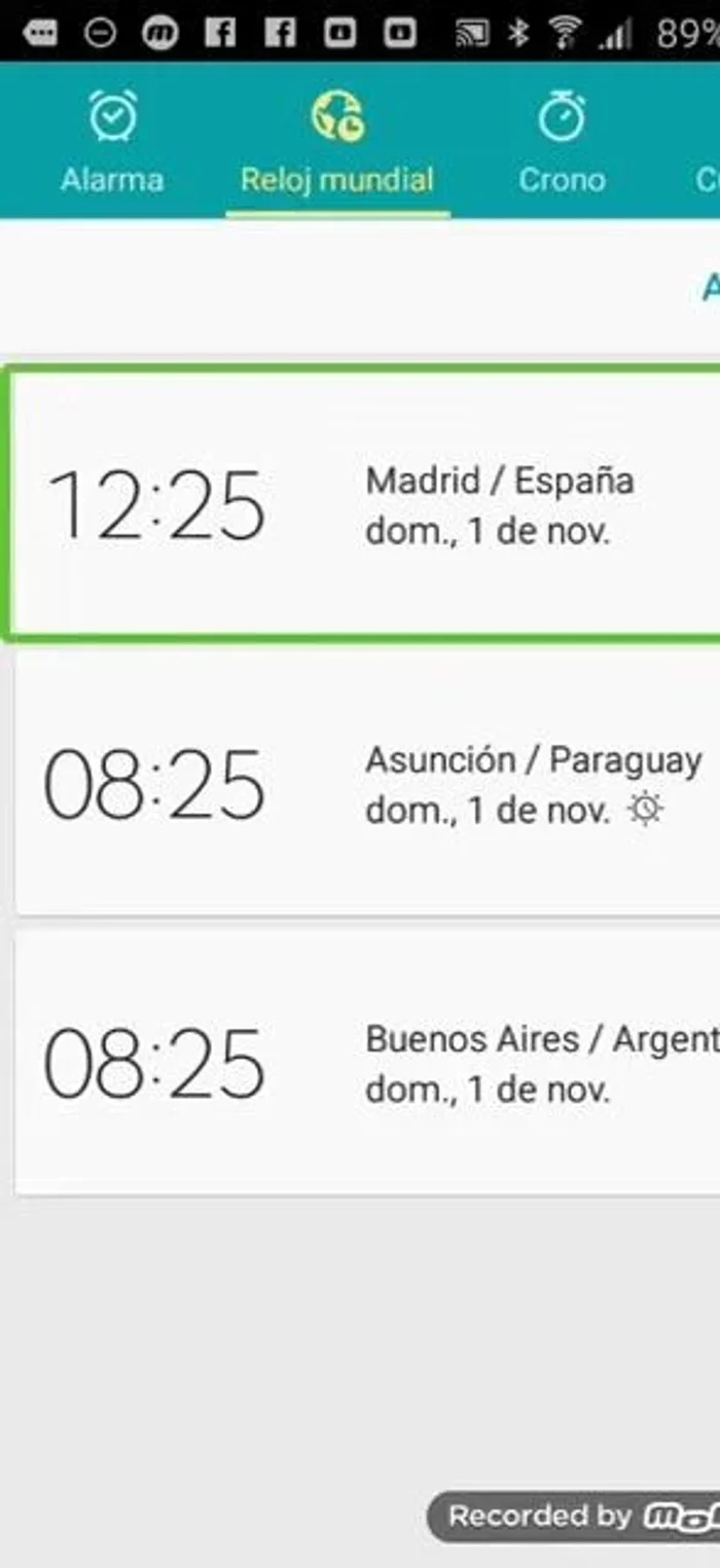 Seleccionar la ciudad de la lista de resultados.