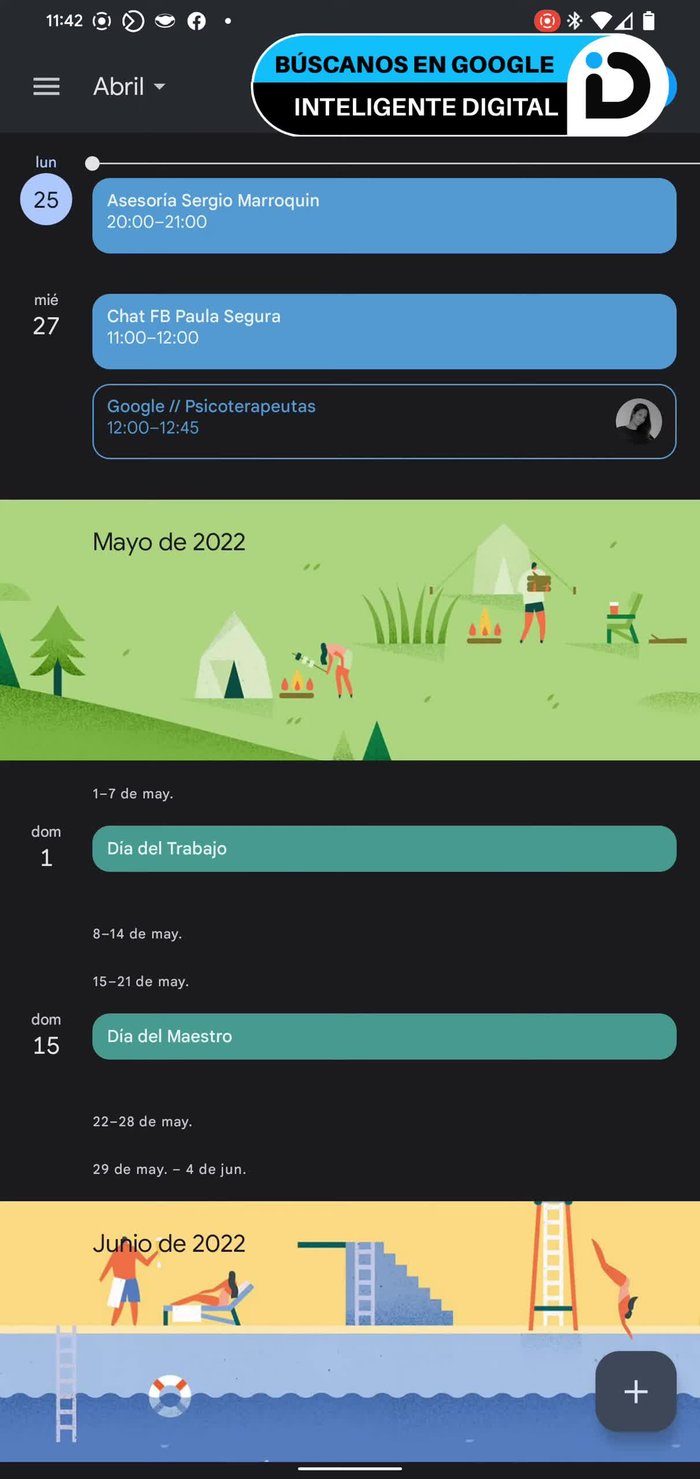 Añadir el título del evento.