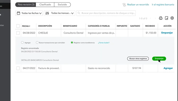 Ten a mano tu estado de cuenta bancario.