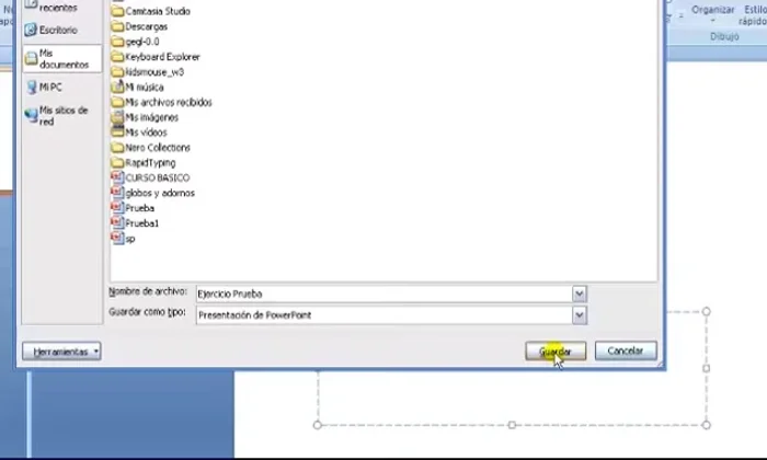 Hacer clic en 'Guardar'.