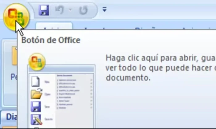 Seleccionar 'Presentación en blanco' y hacer clic en 'Crear' o doble clic en la opción.