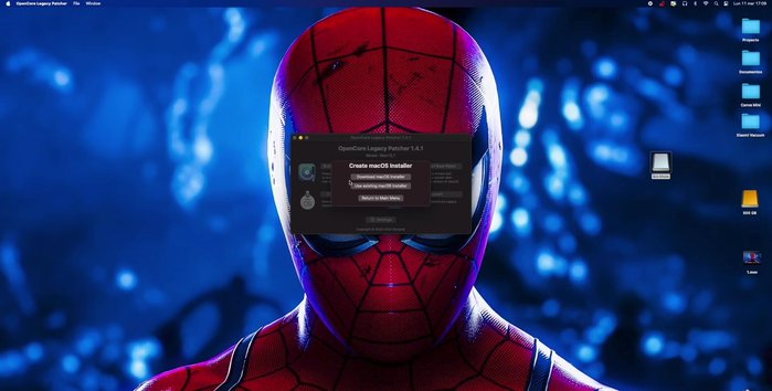 Instalar la carpeta EFI en la memoria USB: