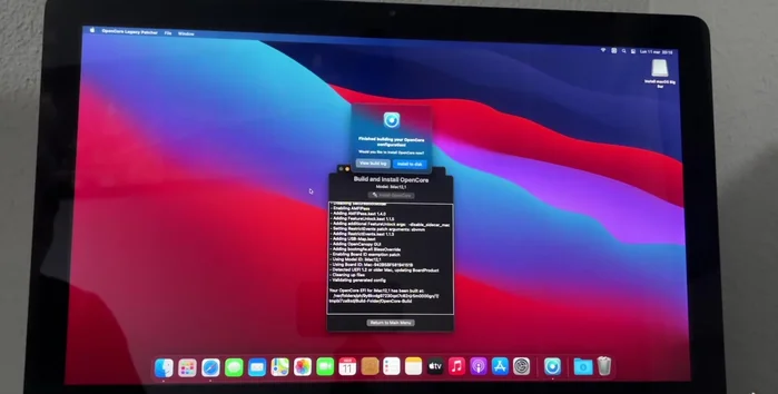 Reiniciar el equipo y disfrutar de macOS: