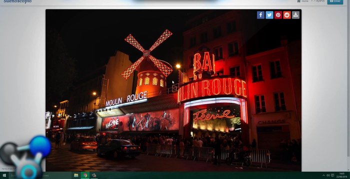 Descargar o compartir la imagen con el filtro aplicado.