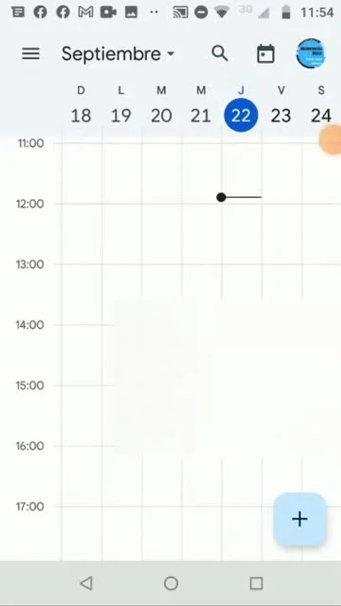 Abrir Google Calendar.