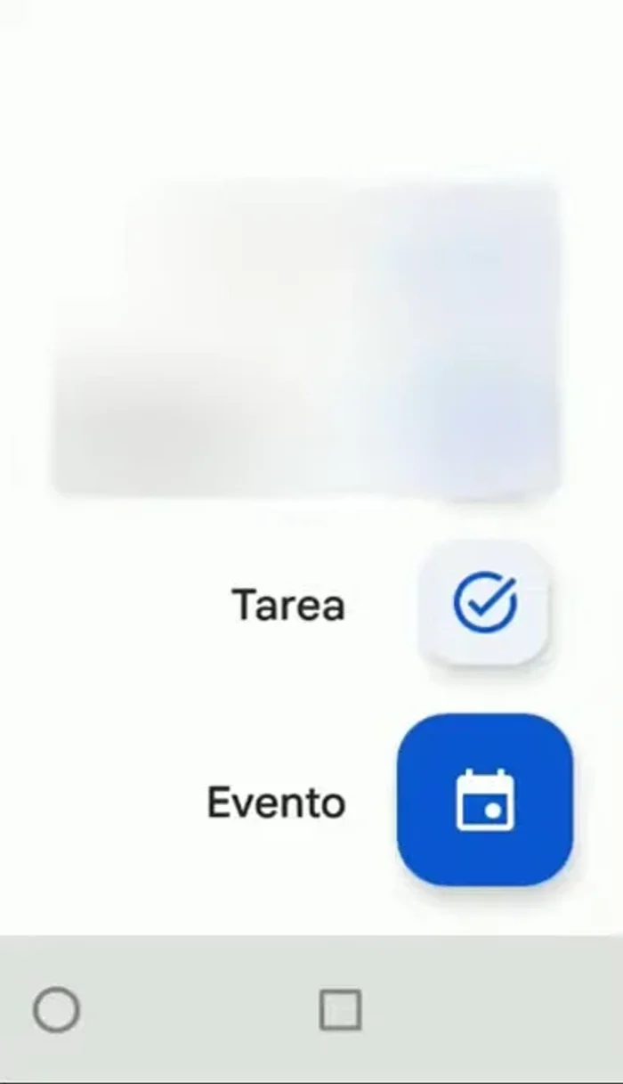 Seleccionar 'Evento'.