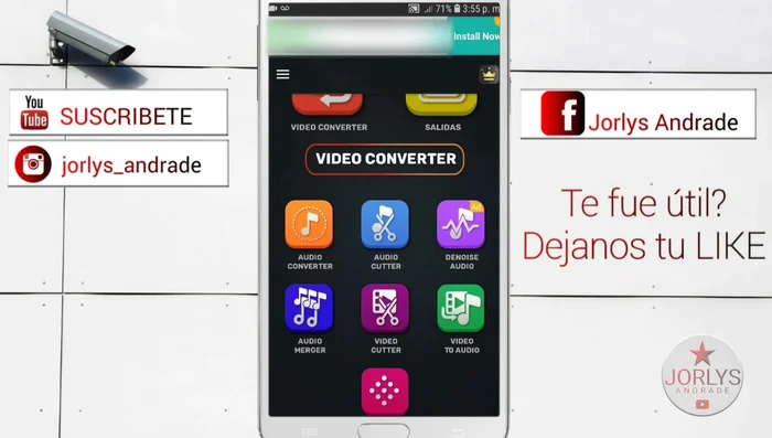 Seleccionar el vídeo que deseas convertir.