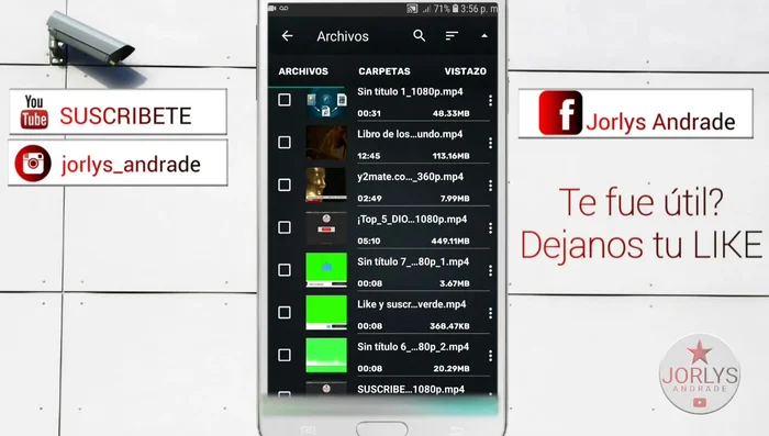 Seleccionar el vídeo que deseas convertir.