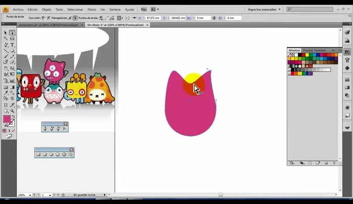 Utilizar atajos de teclado como Alt para duplicar y transformar objetos.