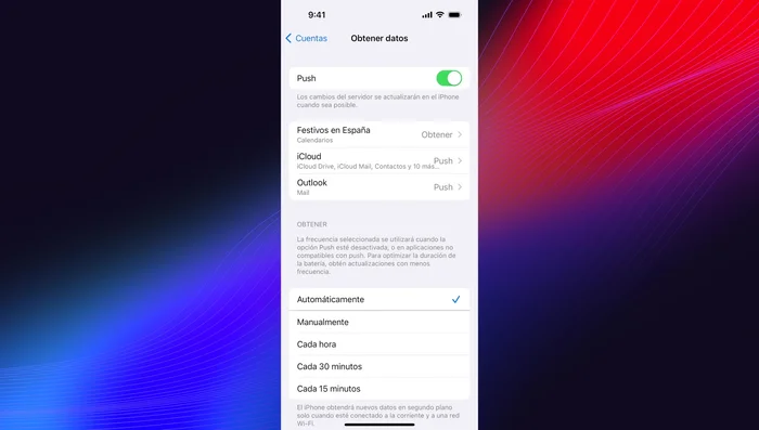 Protección de privacidad: Activa esta opción para mayor seguridad al descargar correos, previniendo datos de rastreo de IP.