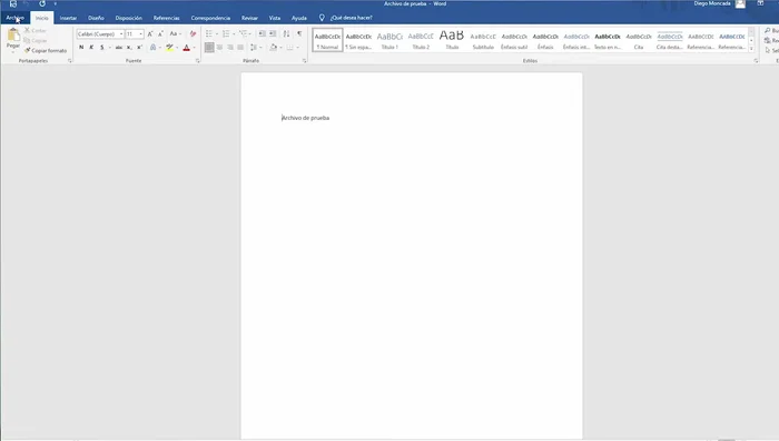Copia la dirección que aparece.