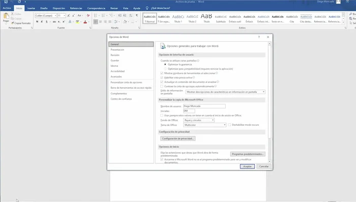 Copia la dirección que aparece.