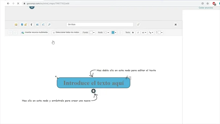 Agregar una imagen al nodo principal que represente el tema central.