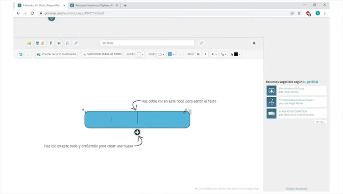 Agregar una imagen al nodo principal que represente el tema central.