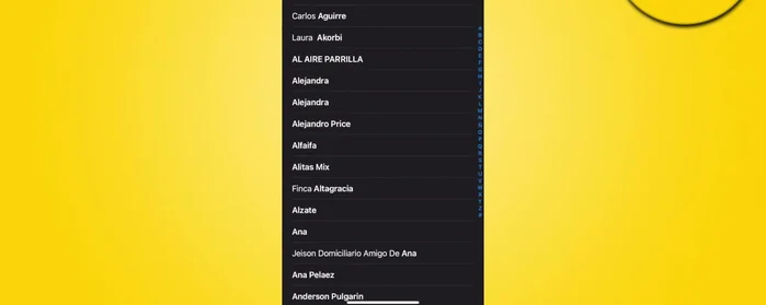 Selecciona el contacto, indica tu relación con él/ella y pulsa 'Listo'.