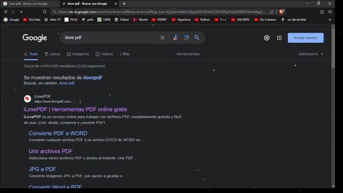 Selecciona la primera opción en los resultados de búsqueda.
