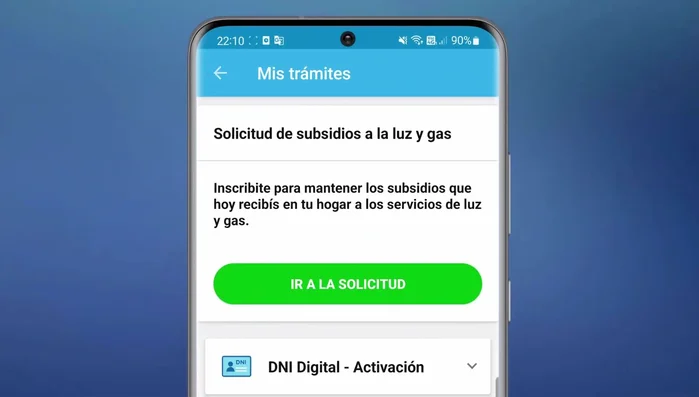 Ir a 'Mis Trámites'.