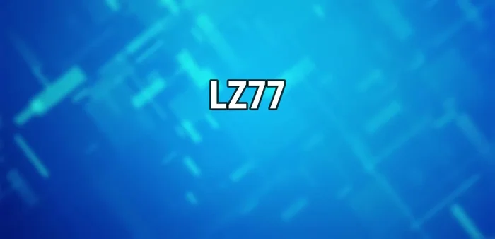 Descripción detallada del algoritmo LZ77, incluyendo el uso de un diccionario para almacenar fragmentos de información repetida (tripletas).