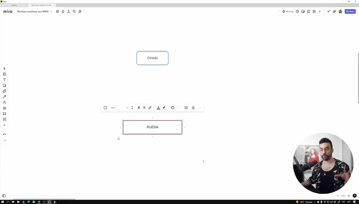 Repetir el paso 2 con cada nuevo concepto para crear una red de ideas.