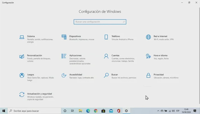 Haz clic en el botón 'Buscar actualizaciones'.