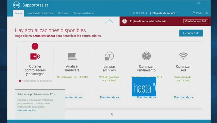 Haz clic en 'Ejecutar ahora'.