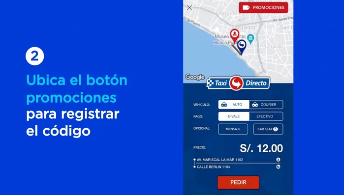 Verificar la reducción de tarifa a 0 soles.