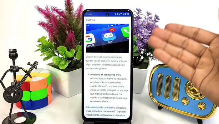 Busca tu nombre de usuario con tu información de seguridad (si la tienes configurada).