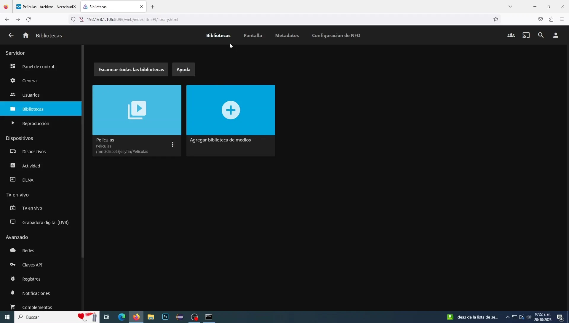 Configurar Jellyfin con Nextcloud: La Guía Definitiva para tu Streaming